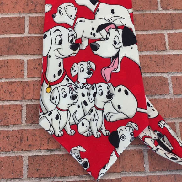 Disney Other - 101 Dalmatians / Vintage Handmade Disney Silk Tie